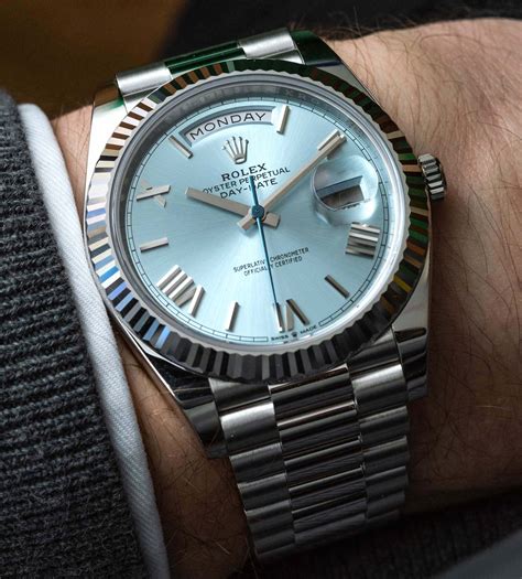 rolex day-date 40 price in india|Rolex Day-Date 40 platinum.